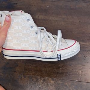 Kith x converse never worn high sneaker